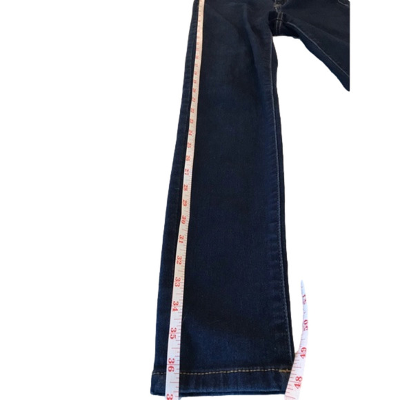 Mango Jane Straight Leg Skinny Dark Wash Jeans size 4 - Picture 9 of 13